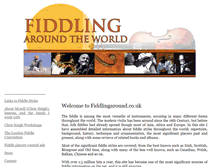 Tablet Screenshot of fiddlingaround.co.uk
